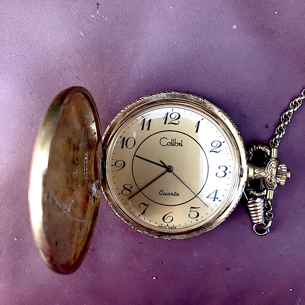 Vintage Goldtone Pocket Watch